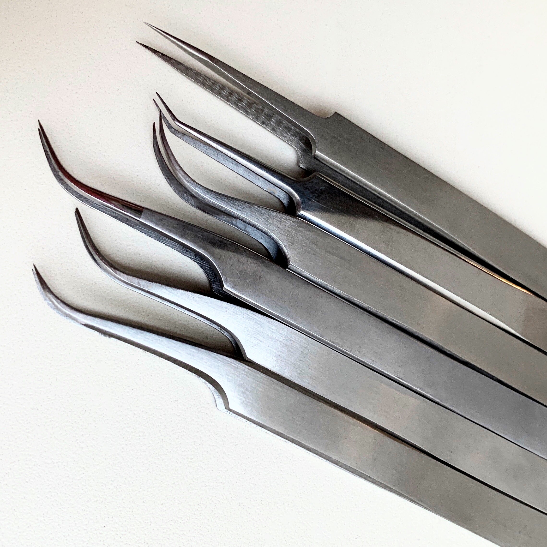 Пинцеты для наращивания ресниц